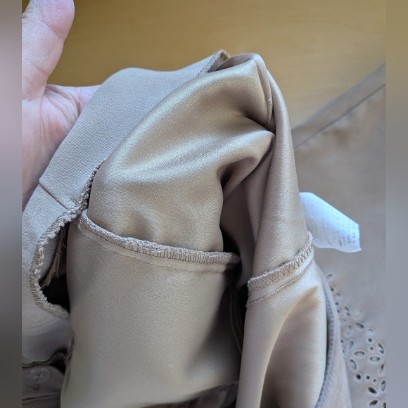 LE CHÂTEAU Vintage Y2K 2000 Flare Suede Effect Women Pants Size 11 Western Boho - Picture 14 of 14